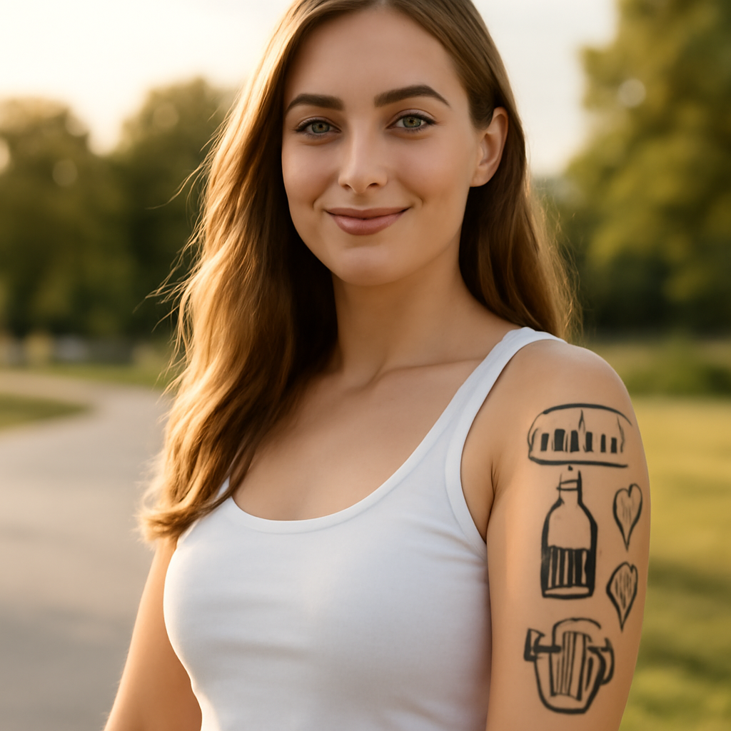 Rasentrimmer – Anwendung im Garten (AI)